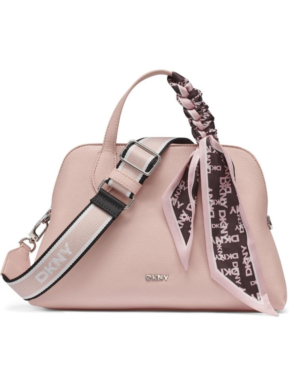 Chic Women's Small Satchel Crossbody Bag with Scarf - Stylish & Versatile